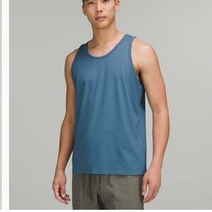 lululemon athletica Men's Blue Tank Top